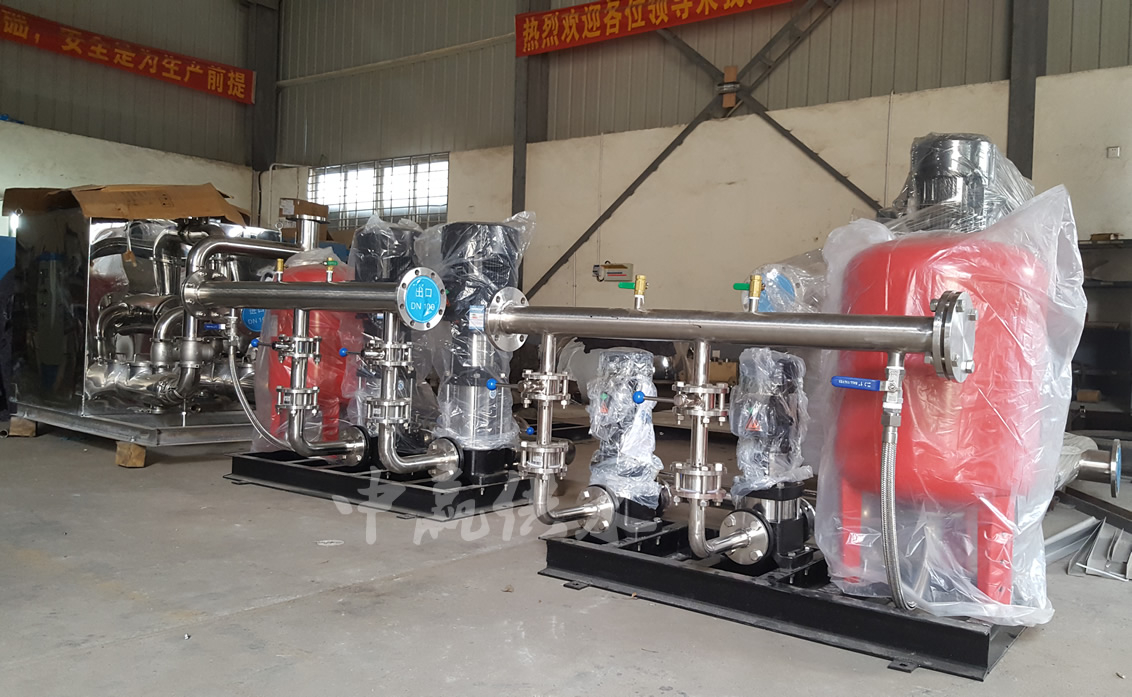 長沙變頻供水系統制造業發展走向智能化、服務化